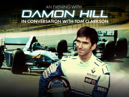 An Evening with Damon Hill in Conversation with Tom Clarkson An Evening with Damon Hill in Conversation with Tom Clarkson